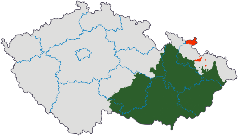 Soubor:Morava po roce 1920 na mapě Česka.png