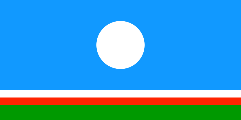 Soubor:Flag of Sakha.svg